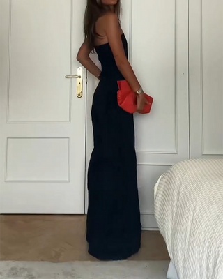 Aida - Elegante Strapless Jumpsuit