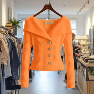 ELSE | Elegante Gebreide Cardigan