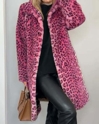 LEIA | Leoparden Lange Zachte Jas