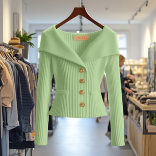 ELSE | Elegante Gebreide Cardigan