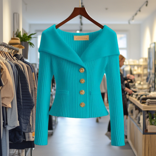 ELSE | Elegante Gebreide Cardigan