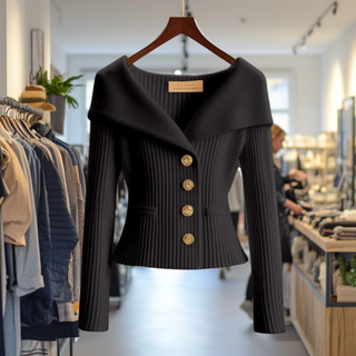 ELSE | Elegante Gebreide Cardigan