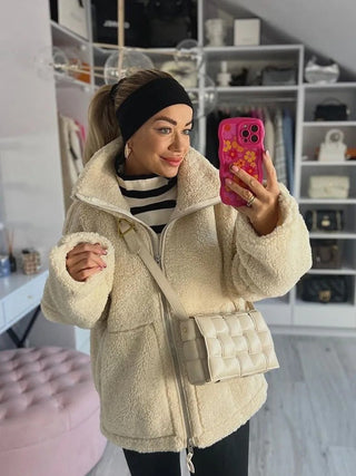 Lisa | Oversized Warme Fleece-Jack