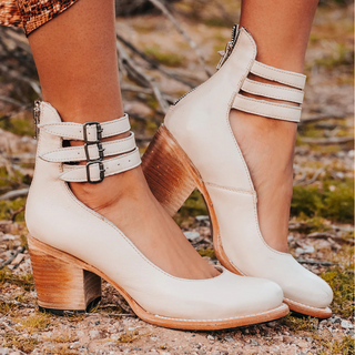 Ginevra™ | Sandalen met Meerdere Bandjes en Dikke Hak