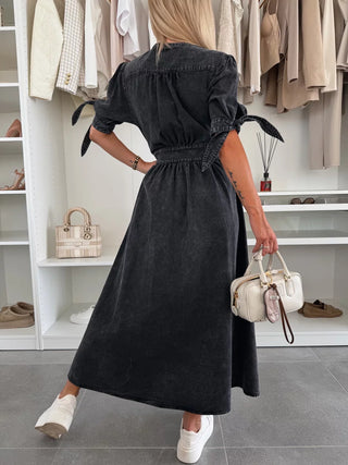 IVANKA | Stralende denim jurk