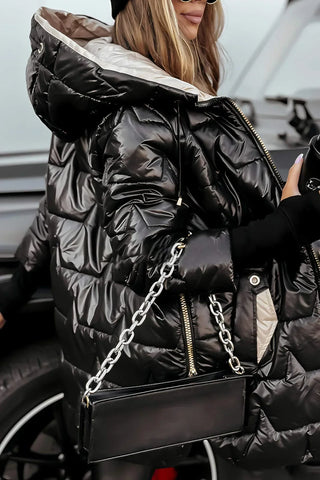 Nolwen - Elegante Winterjas met Capuchon en Vulling