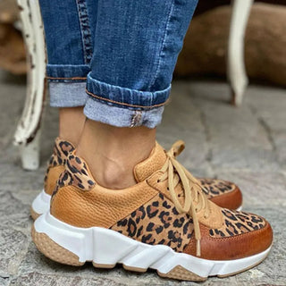 GAIA | Luipaard Print Sneakers