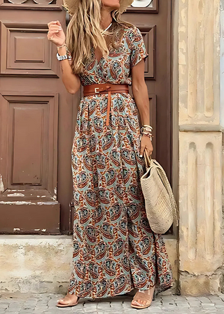 Romy – Lange bohemian jurk