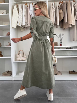 IVANKA | Stralende denim jurk